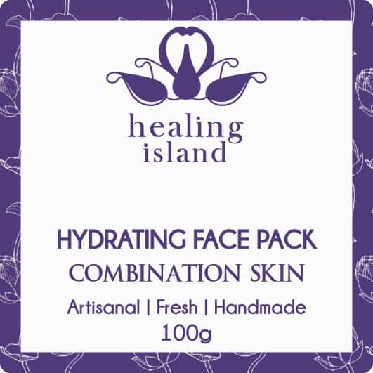Hydrating Face Pack - Combination Skin Label Front