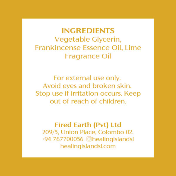 Glycerin Soap (Frankincense & Lime) - Image 2